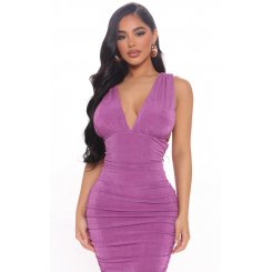 Идеальное облегающее платье - Орхидея