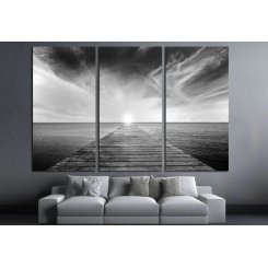 Готовая к размещению картина на холсте