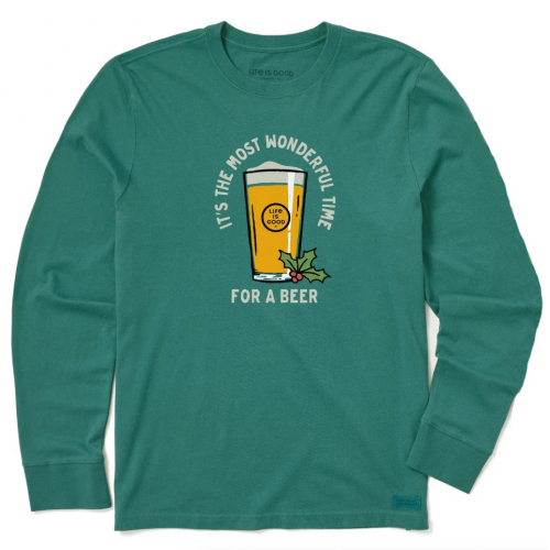 Мужская футболка с длинным рукавом Time for a Beer