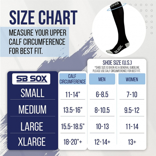 Компрессионные носки SB SOX (20–30 мм рт. ст.)