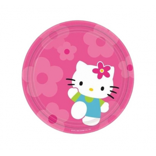 Тарелки одноразовые Hello Kitty 8 шт
