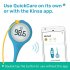 Смарт-термометр Kinsa QuickCare для лихорадки - цифровой медицинский термометр