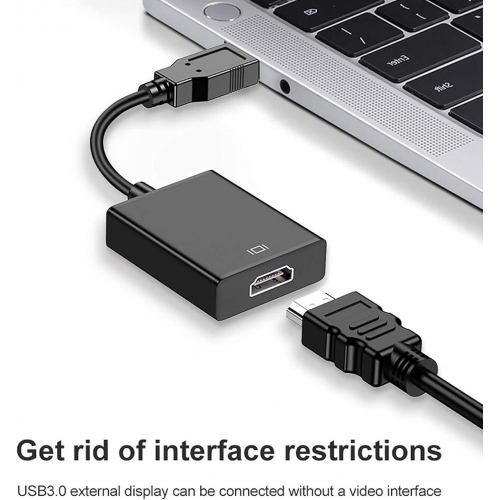 Адаптер Zulpunur USB-HDMI