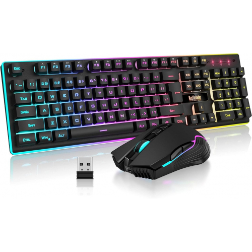Беспроводная игровая клавиатура и мышь RedThunder K10